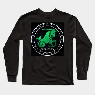 Capricorn - Zodiac Sign Long Sleeve T-Shirt